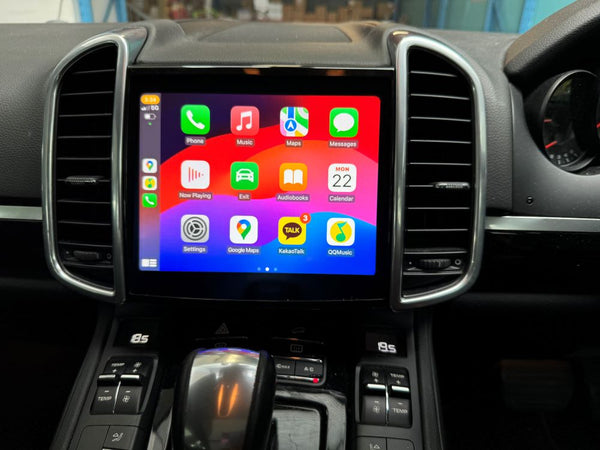 Porsche Cayenne PCM 3.1 8.4  replacement Android screen with carplay&android auto