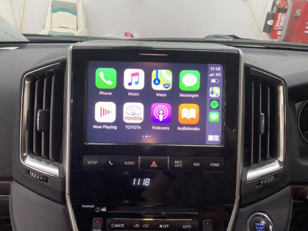2015-2022 Toyota Land Cruiser retrofit apple carplay and android auto module
