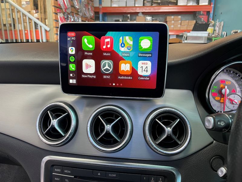 Cla Android Installation Mercedes Benz CLA NTG 5.0 Retrofit Wireless Apple Carplay&Android Auto ...