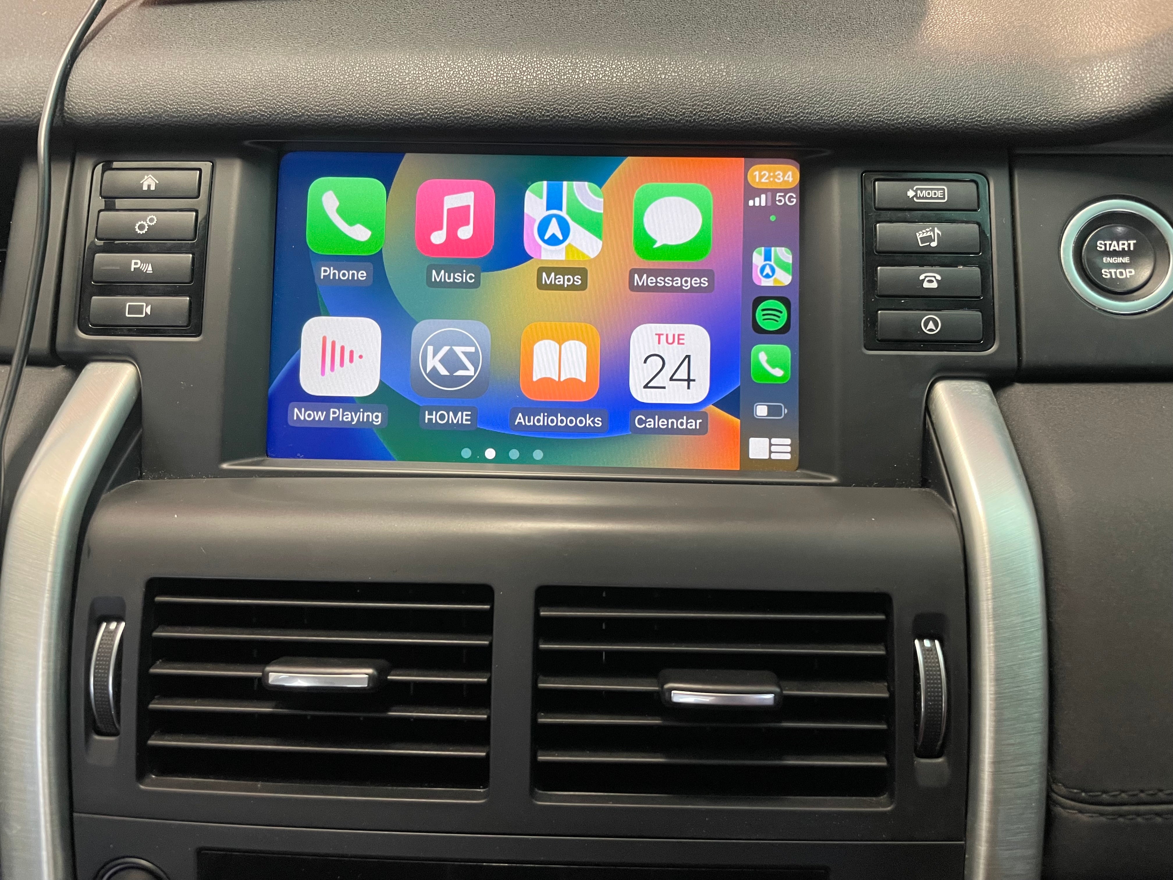 2015-2019 Land Rover Discovery Sport Apple carplay&Android auto retrof ...