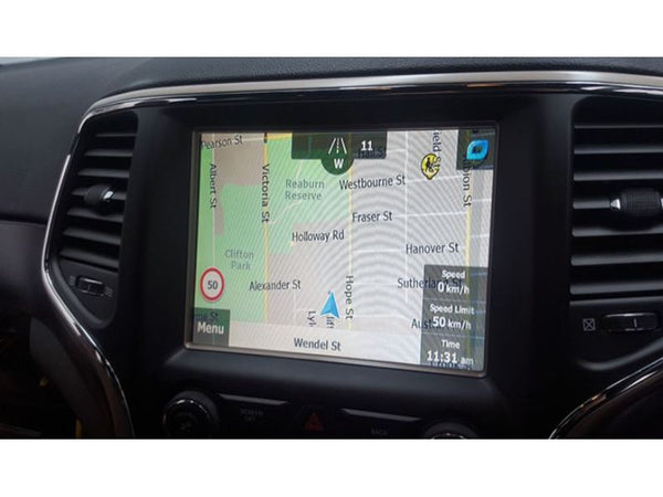 2014-2018 Jeep Grand Cherokee 8.4" retrofit GPS
