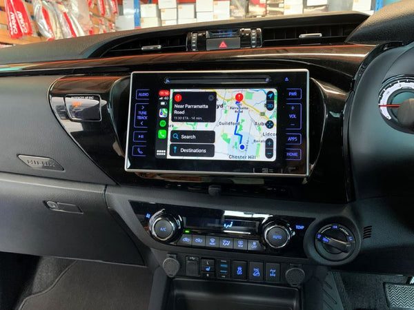 2016-2020 Toyota Hilux 7" retrofit apple carplay &android auto module