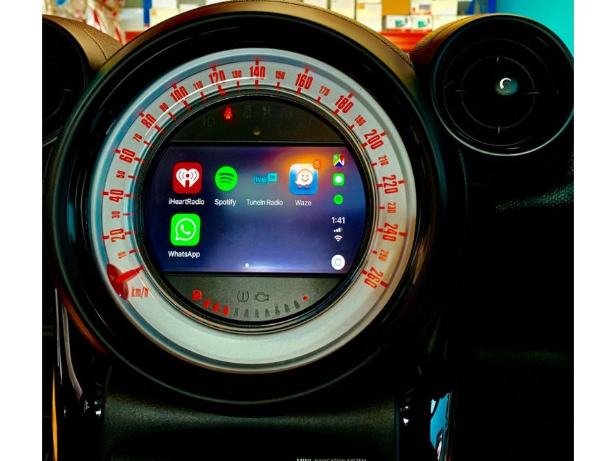 2012-2014 Mini Cooper CIC system Integration Apple Carplay android aut ...