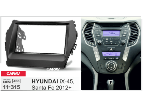 2012 +HYUNDAI iX-45, Santa Fe double din frame