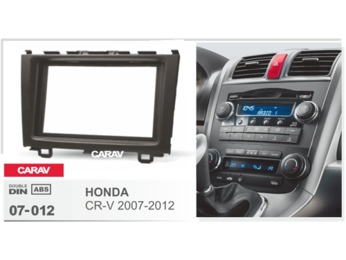 2007-2011 HONDA CR-V double din facia kit